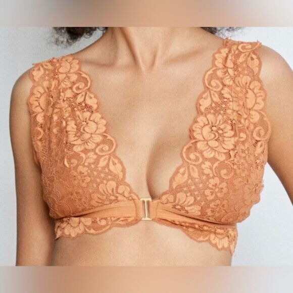 Free People Other - Free People HAH Got Ur Back Bra Brown
